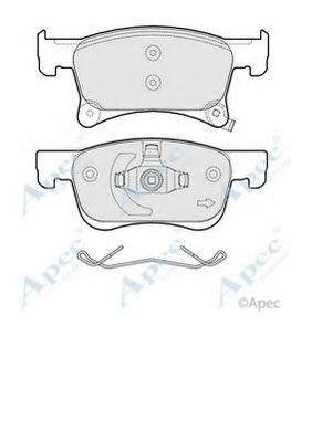 APEC braking PAD2056