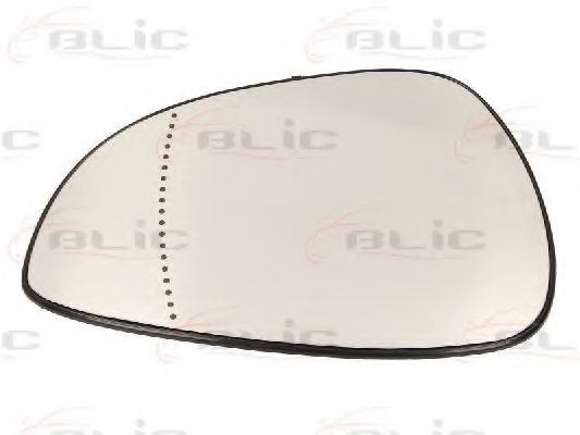 Зеркальное стекло, наружное зеркало BLIC 6102-02-1252392P Зеркальное стекло, наружное зеркало BLIC 6102-02-1252392P