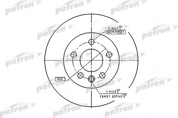 PATRON PBD1596