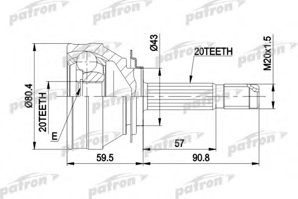 PATRON PCV1019 PATRON PCV1019
