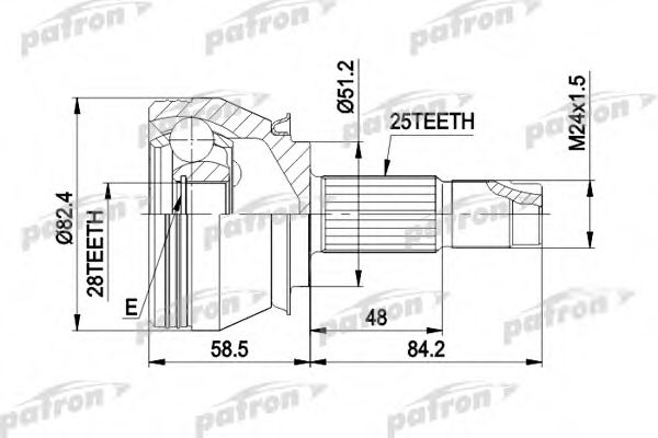 PATRON PCV1244 PATRON PCV1244