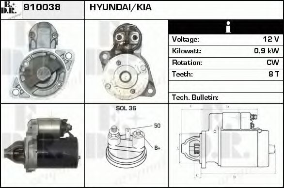 EDR 910038