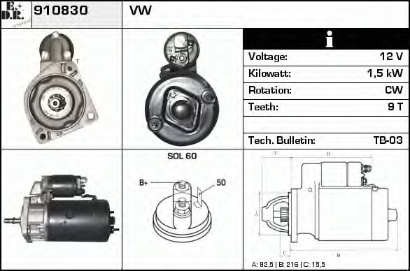 EDR 910830