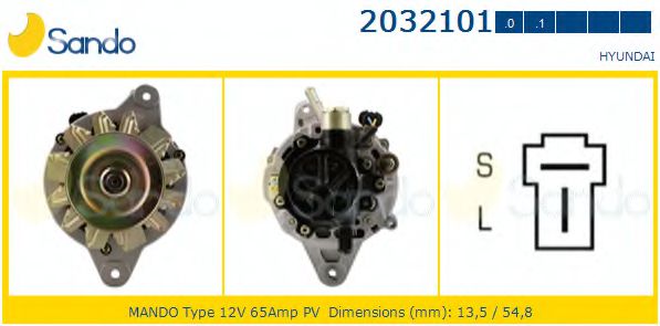 SANDO 2032101.0