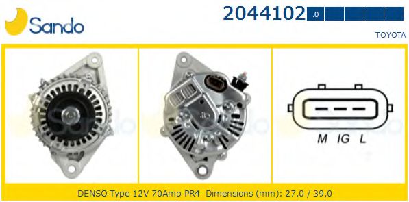SANDO 2044102.0