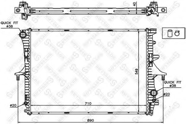 STELLOX 10-25445-SX