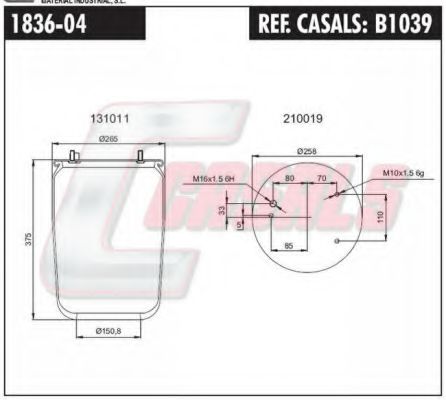 CASALS B1039 CASALS B1039