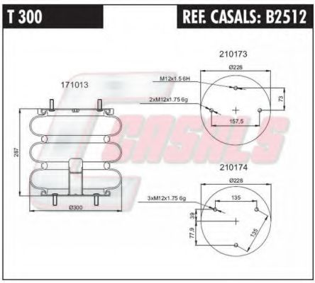 CASALS B2512