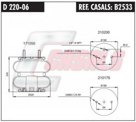 CASALS B2533