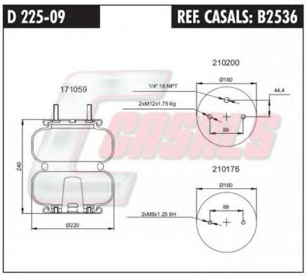 CASALS B2536