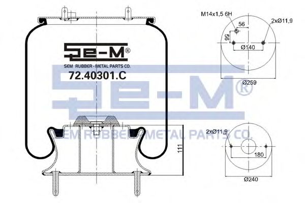 SEM LASTIK 72.40301.C
