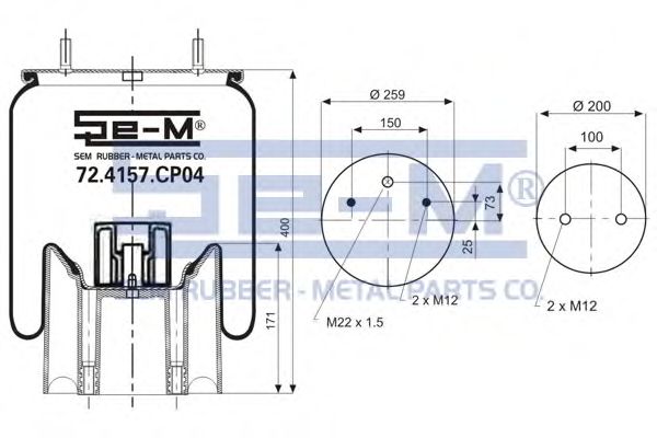 SEM LASTIK 72.4157.CP04 SEM LASTIK 72.4157.CP04