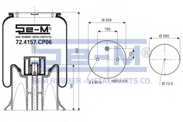 SEM LASTIK 72.4157.CP06 SEM LASTIK 72.4157.CP06