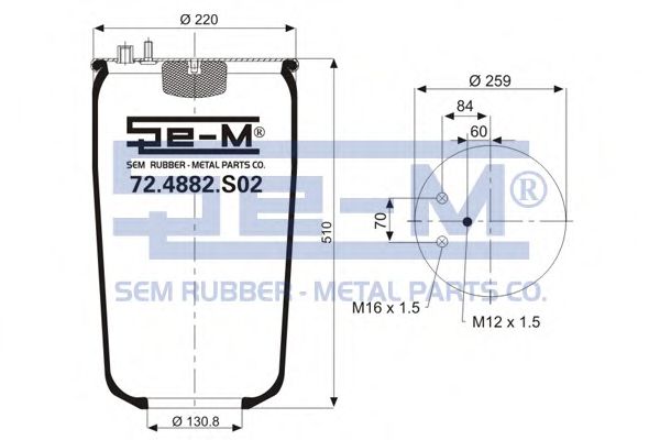 SEM LASTIK 72.4882.S02