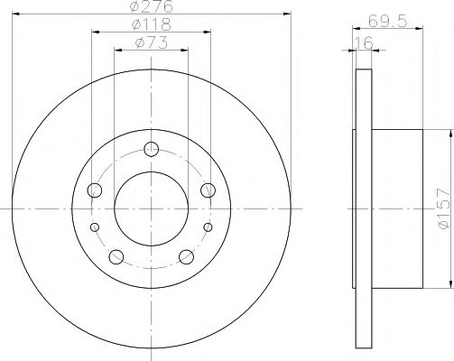 HELLA PAGID 8DD 355 107-421
