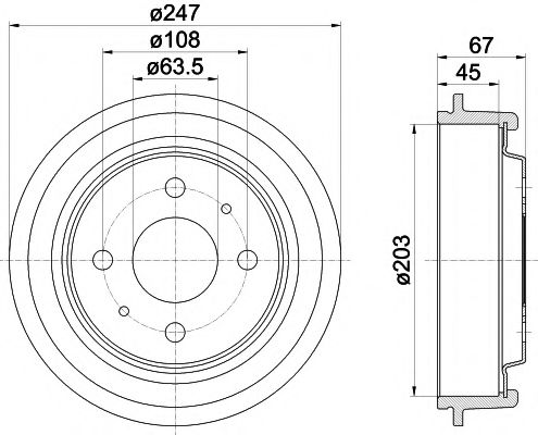 HELLA PAGID 8DT 355 300-101