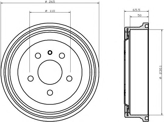 HELLA PAGID 8DT 355 300-271