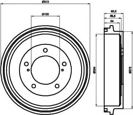 HELLA PAGID 8DT 355 300-491