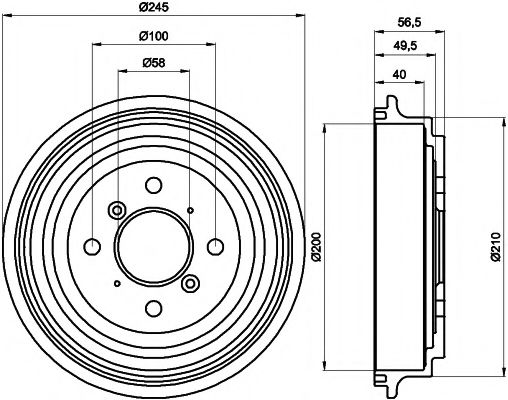 HELLA PAGID 8DT 355 300-571