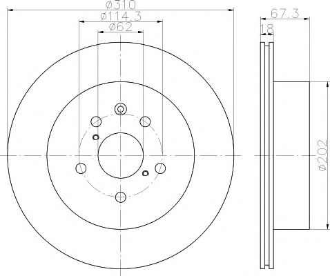 HELLA PAGID 8DD 355 121-961