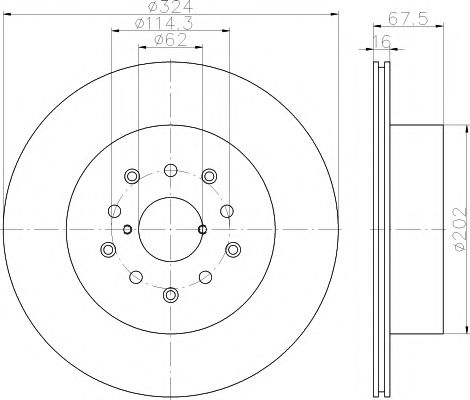 HELLA PAGID 8DD 355 114-941