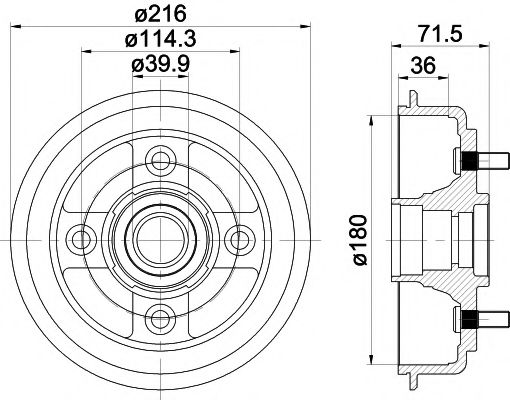 HELLA PAGID 8DT 355 300-851