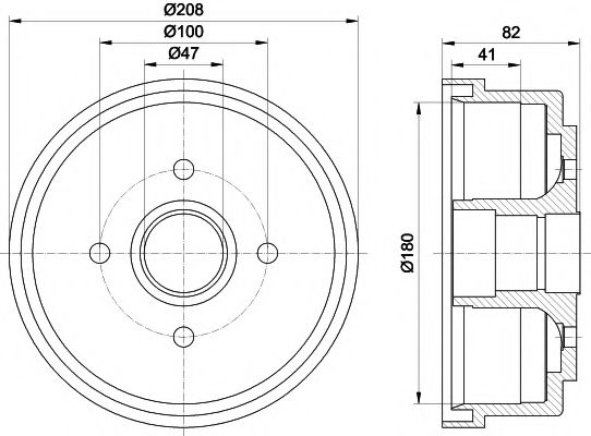 HELLA PAGID 8DT 355 300-981