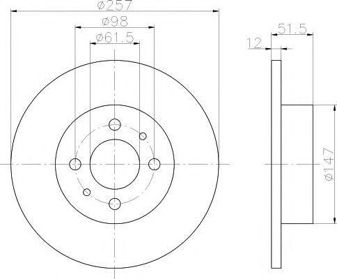 HELLA PAGID 8DD 355 100-691