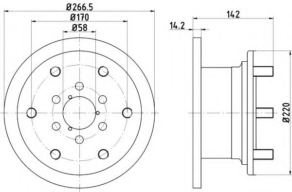 HELLA PAGID 8DD 355 100-371