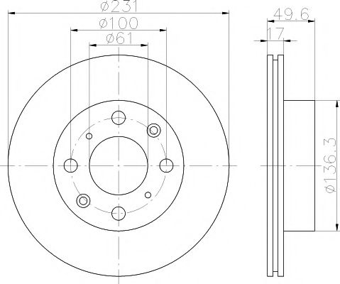 HELLA PAGID 8DD 355 100-761