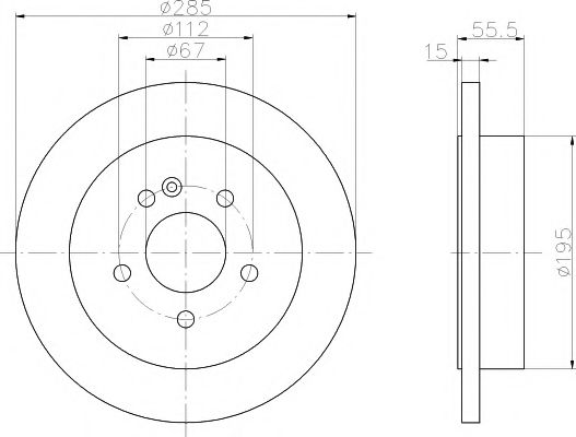 HELLA PAGID 8DD 355 105-841