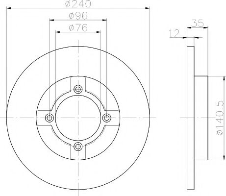 HELLA PAGID 8DD 355 100-801