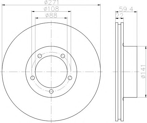 HELLA PAGID 8DD 355 100-001