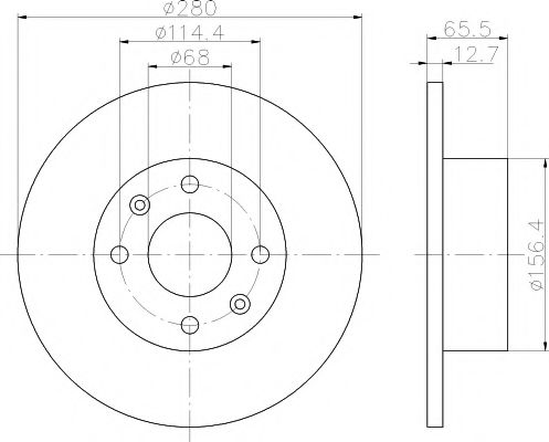 HELLA PAGID 8DD 355 100-751