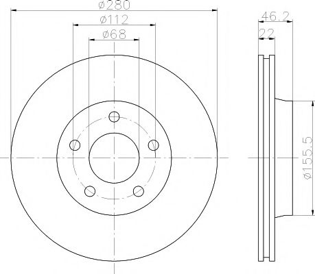 HELLA PAGID 8DD 355 100-571