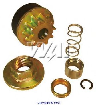 Привод с механизмом свободного хода, стартер WAIglobal 54-7029 Привод с механизмом свободного хода, стартер WAIglobal 54-7029