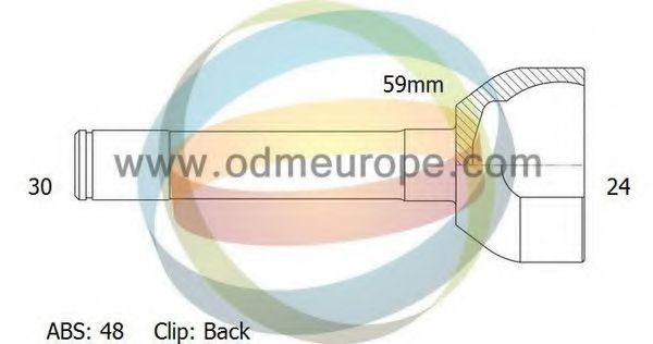 ODM-MULTIPARTS 12-090253