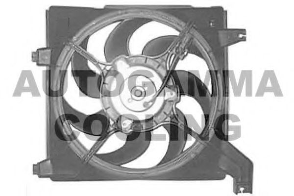 Вентилятор, охлаждение двигателя AUTOGAMMA GA200797 Вентилятор, охлаждение двигателя AUTOGAMMA GA200797