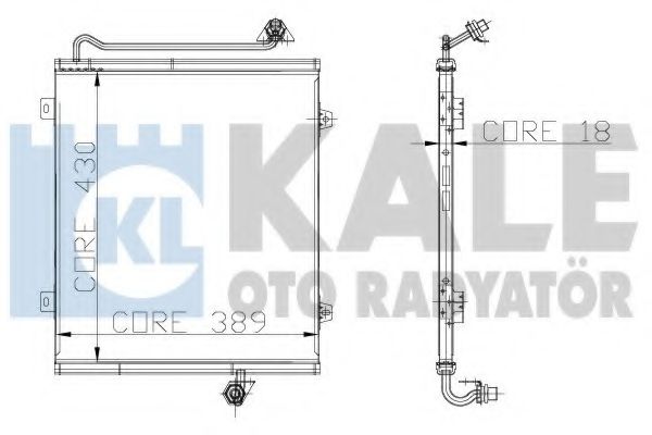 KALE OTO RADYATÖR 108900