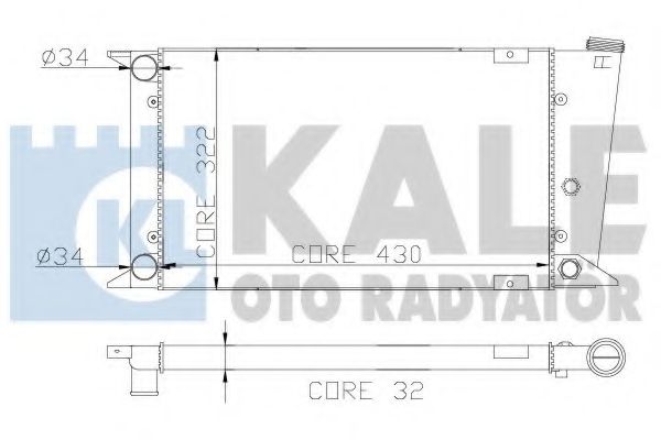 KALE OTO RADYATÖR 118000