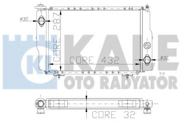 KALE OTO RADYATÖR 129800