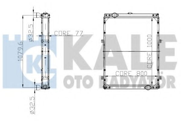 KALE OTO RADYATÖR 132500 KALE OTO RADYATÖR 132500