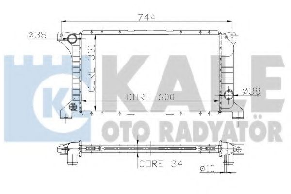 KALE OTO RADYATÖR 221200