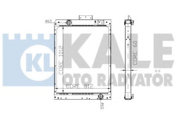 KALE OTO RADYATÖR 304500