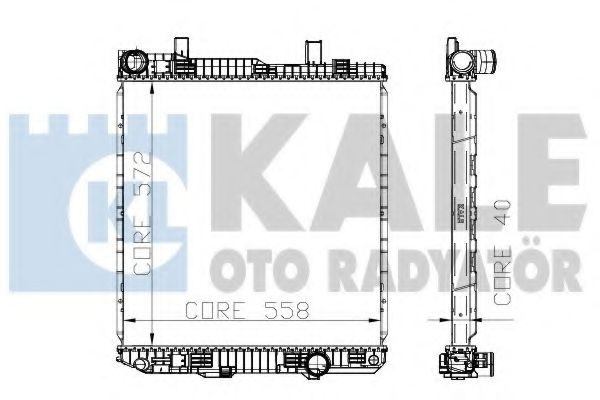 KALE OTO RADYATÖR 310400