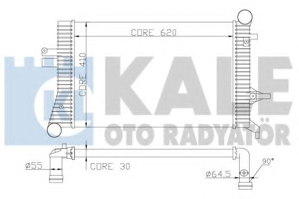 KALE OTO RADYATÖR 342500