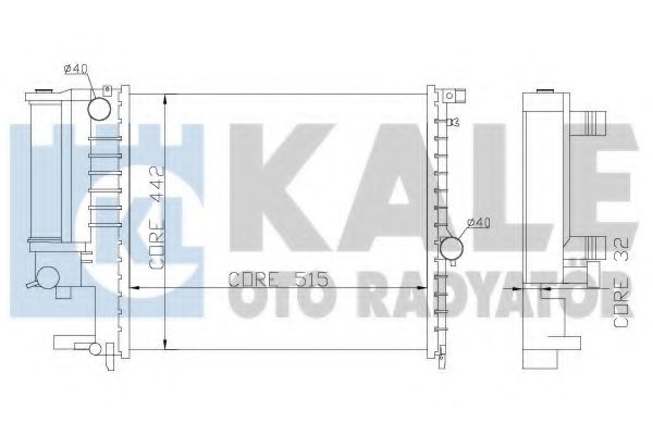 KALE OTO RADYATÖR 348800