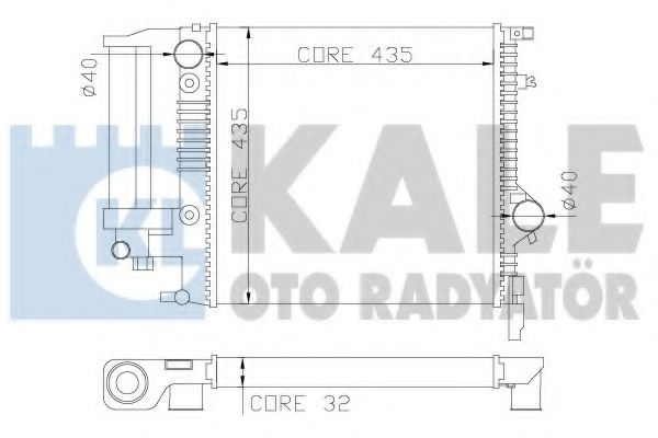 KALE OTO RADYATÖR 349100