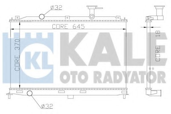 KALE OTO RADYATÖR 358000