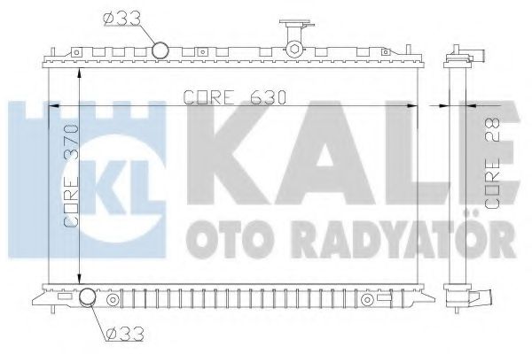 KALE OTO RADYATÖR 359100